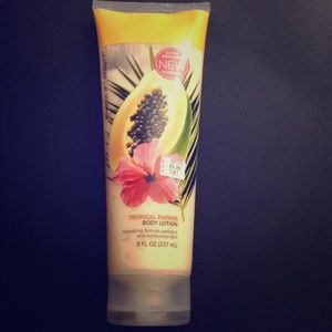 Never been used tropical papaya lotion